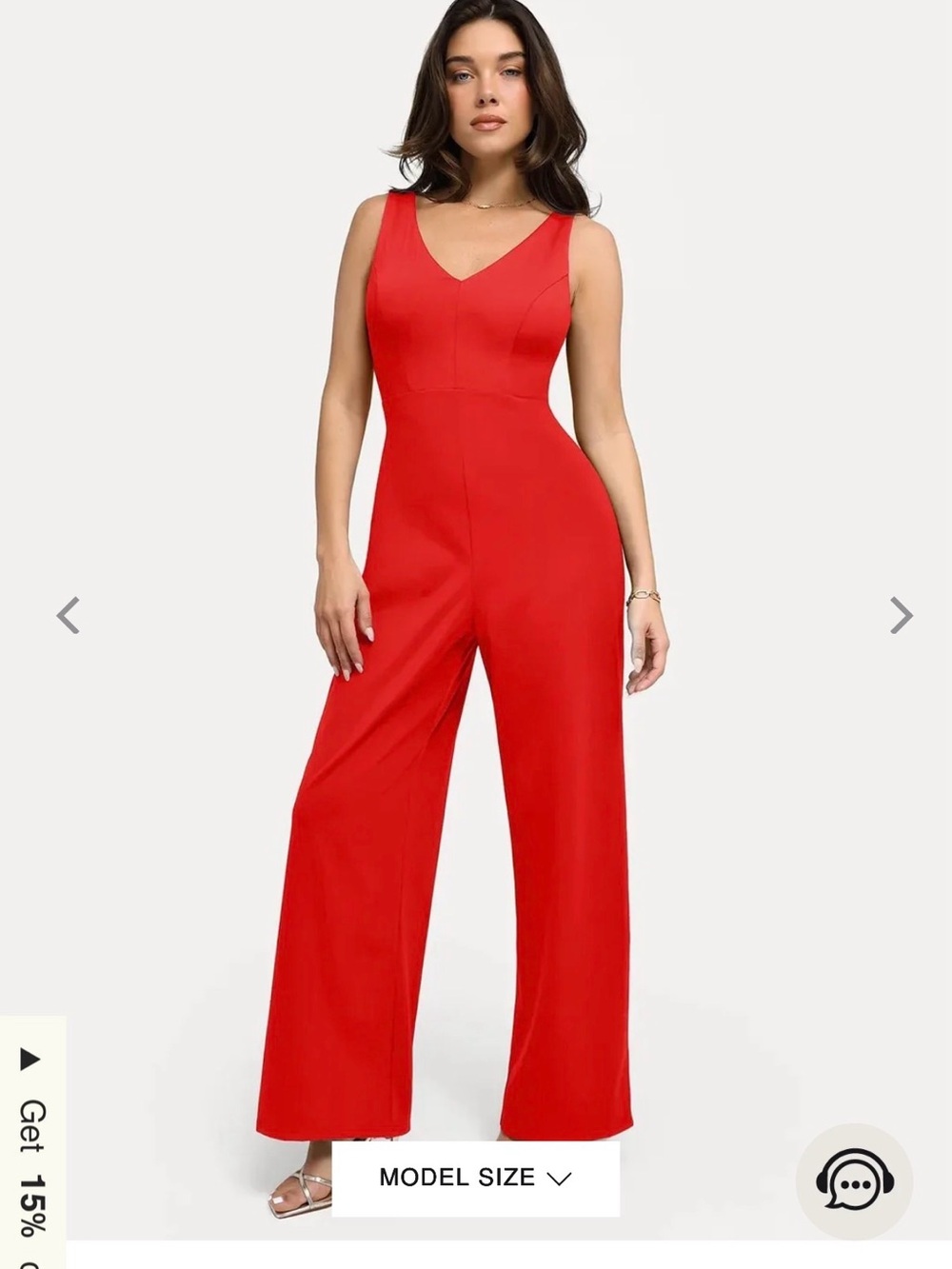 Popilush Shapewear Slimming Wide Leg Jumpsuit